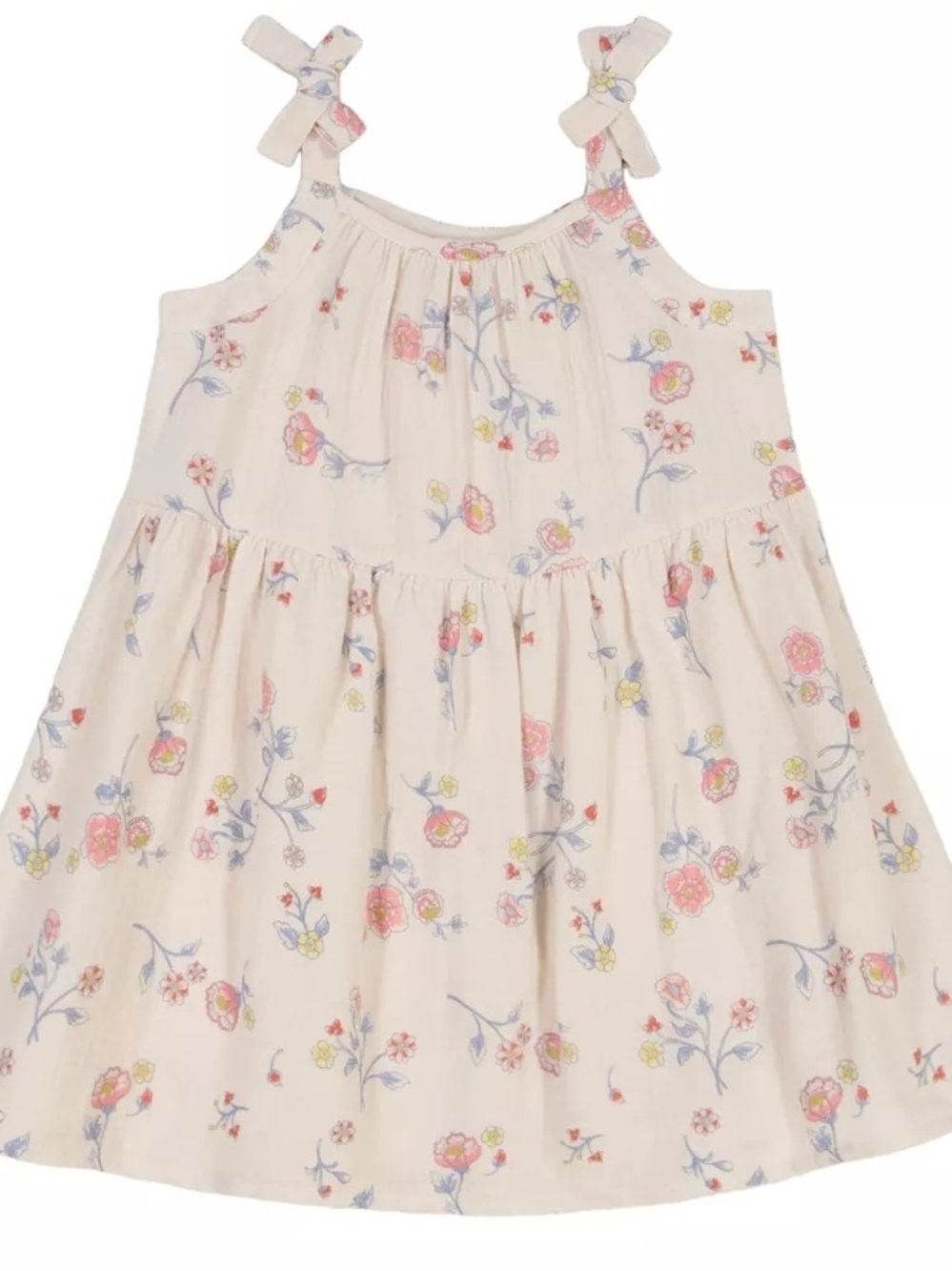 Lucky Brand Floral Cotton Dress Girls Size 6X NWT